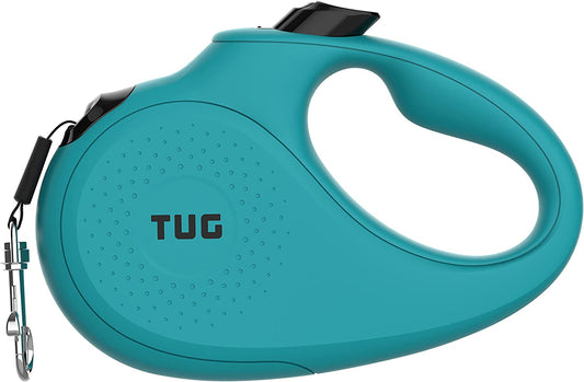 360° Tangle-Free Retractable Dog Leash, 16 Ft Strong Nylon Tape/Ribbon, One-Handed Brake, Pause, Lock